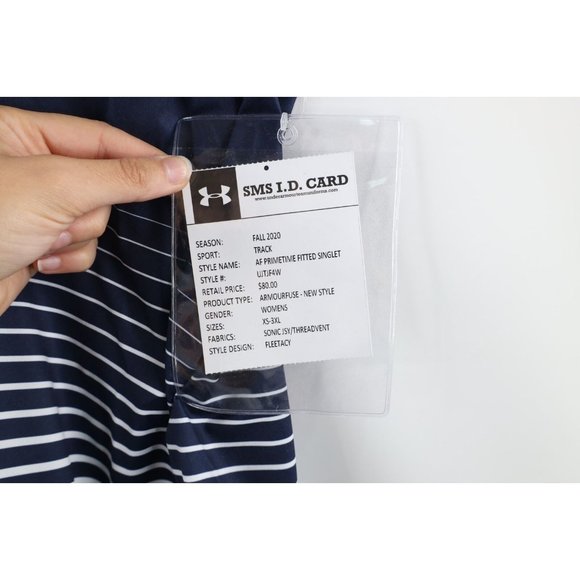 New Under Armour Womens S Sample Auburn University Fitted Track Singlet Jersey - Picture 5 of 8